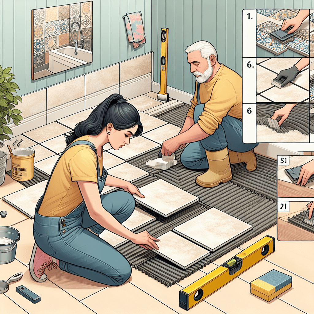 How to Install Ceramic Tile Flooring 1